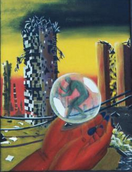 Artist in Society (Right panel)